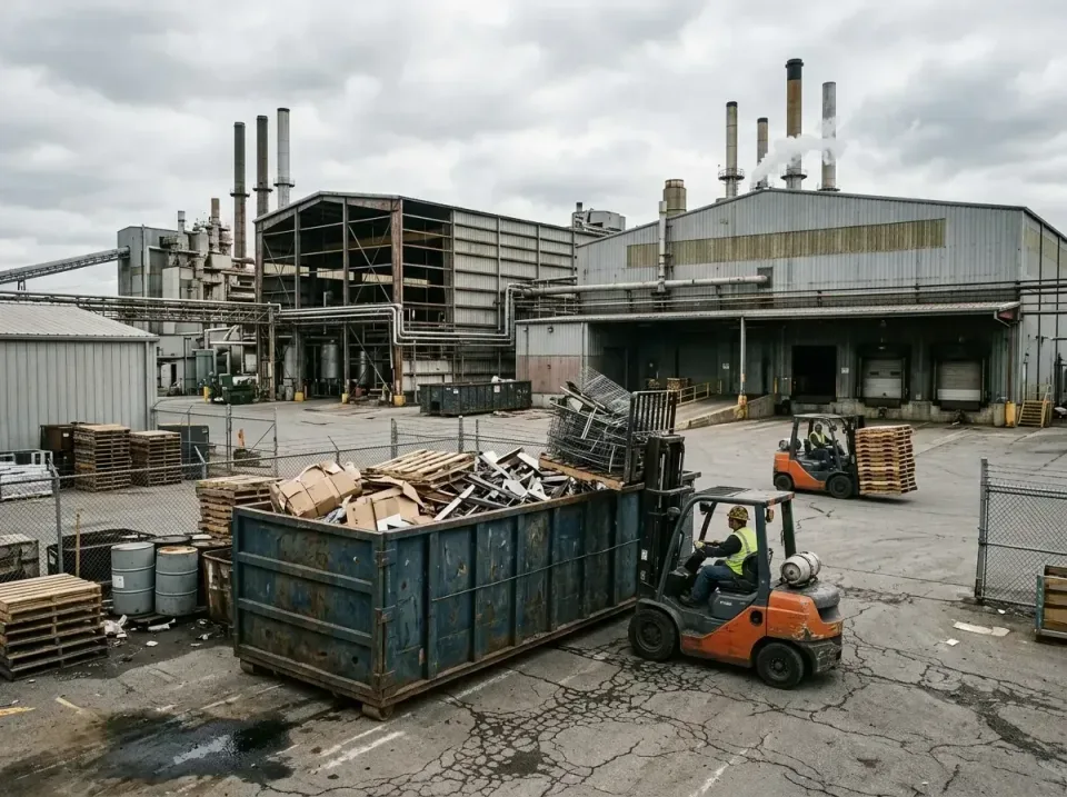 industrial-factory-scrap-conta-003 — frequently asked questions, Cheap Roll-off Dumpster Rentals in Fairmont, IL
